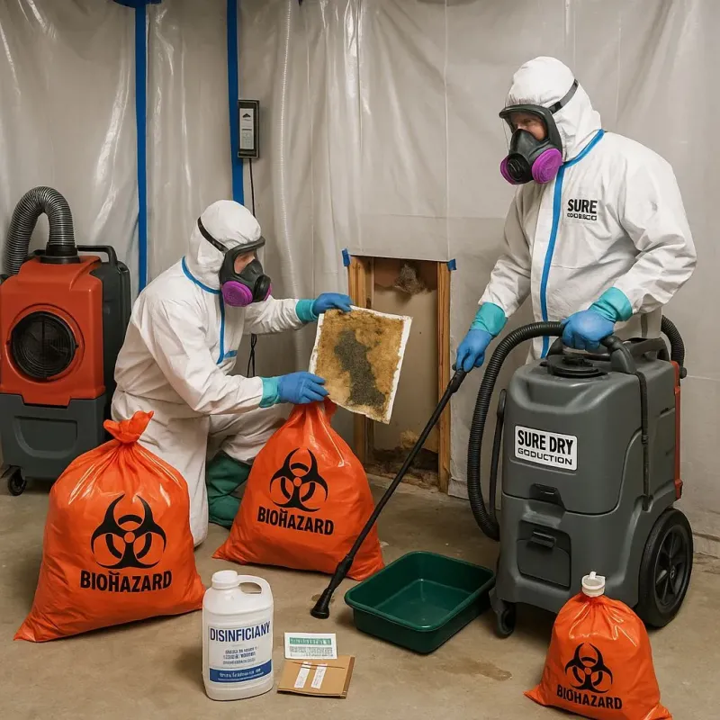 Contaminated Water Handling Protocols process in Chelsea, MA